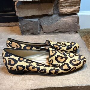 Sam Edelman Leopard Print Loafers Size 8.5